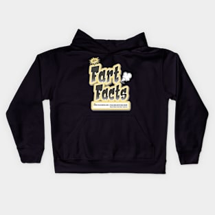 Funny Fart Facts #1 Kids Hoodie